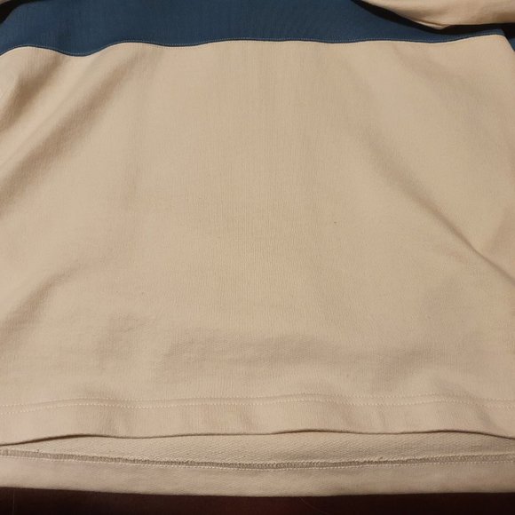 Bleu de Paname Rugby Polo - Horizon Blue & Ecru - Picture 6 of 10